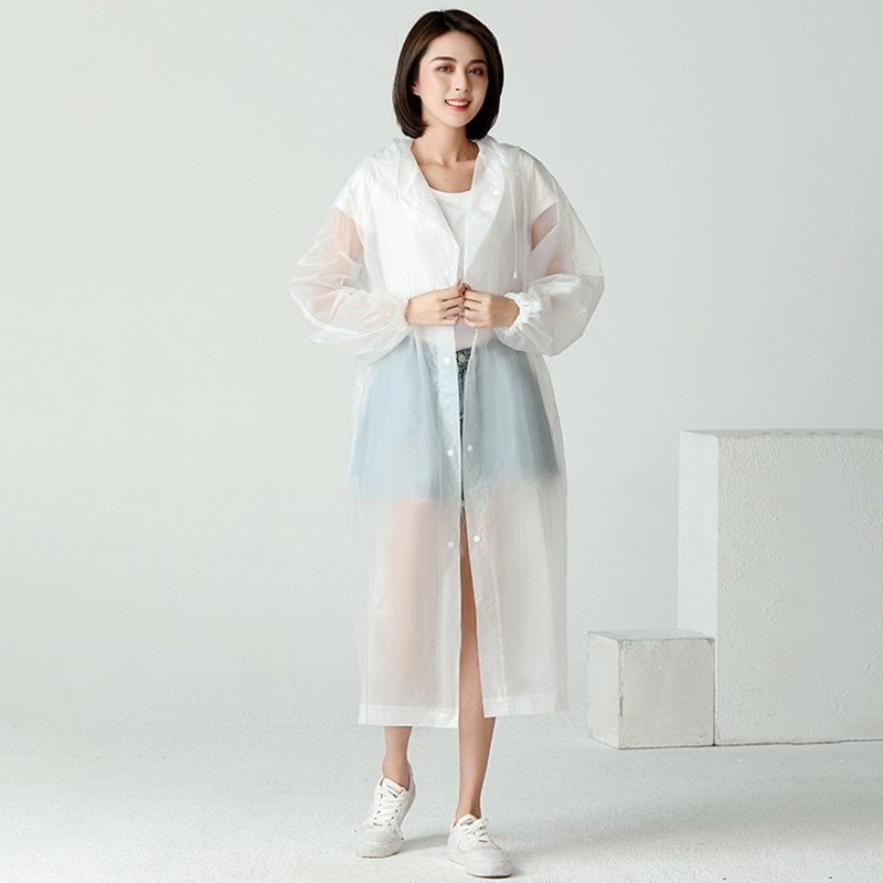 1pc Hooded Rain Coat Women Men - огляд і ціна Camping Rain Poncho