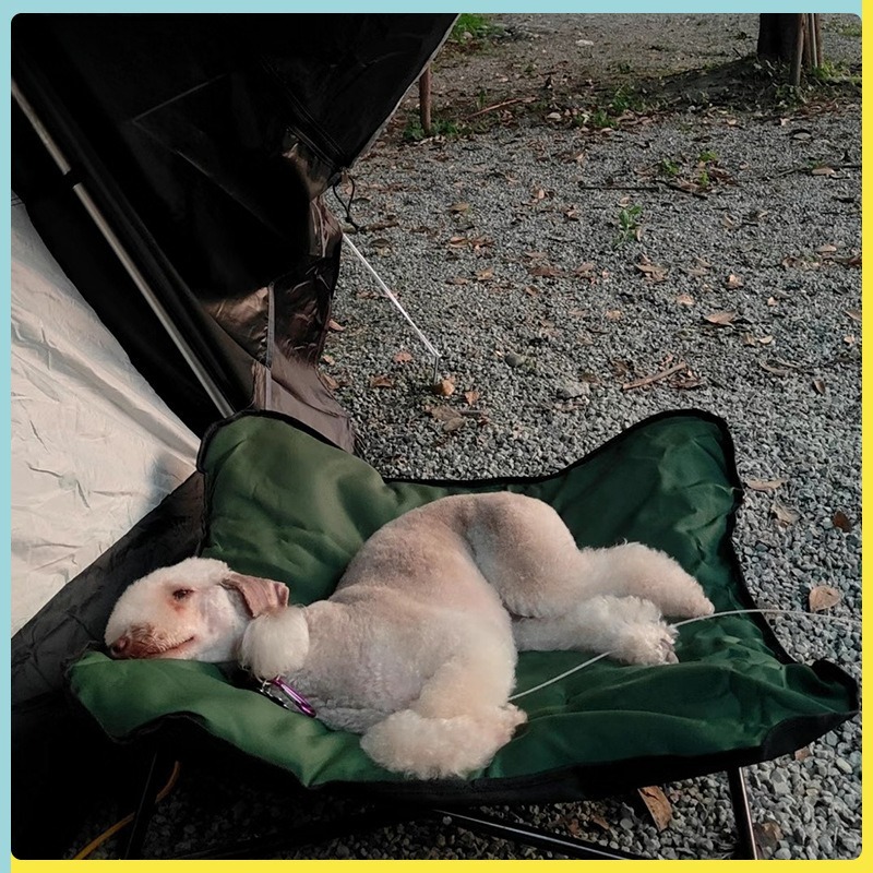 Portable Folding Pet Bed Outdo - огляд і ціна Outdoor Camping Dog Bed