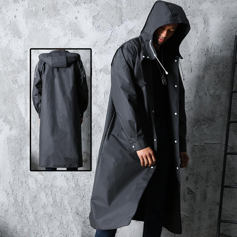 Black Fashion Adult Waterproof - огляд і ціна Camping Rain Poncho
